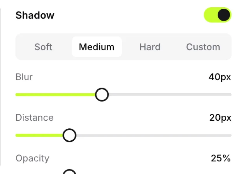 Shadows preview